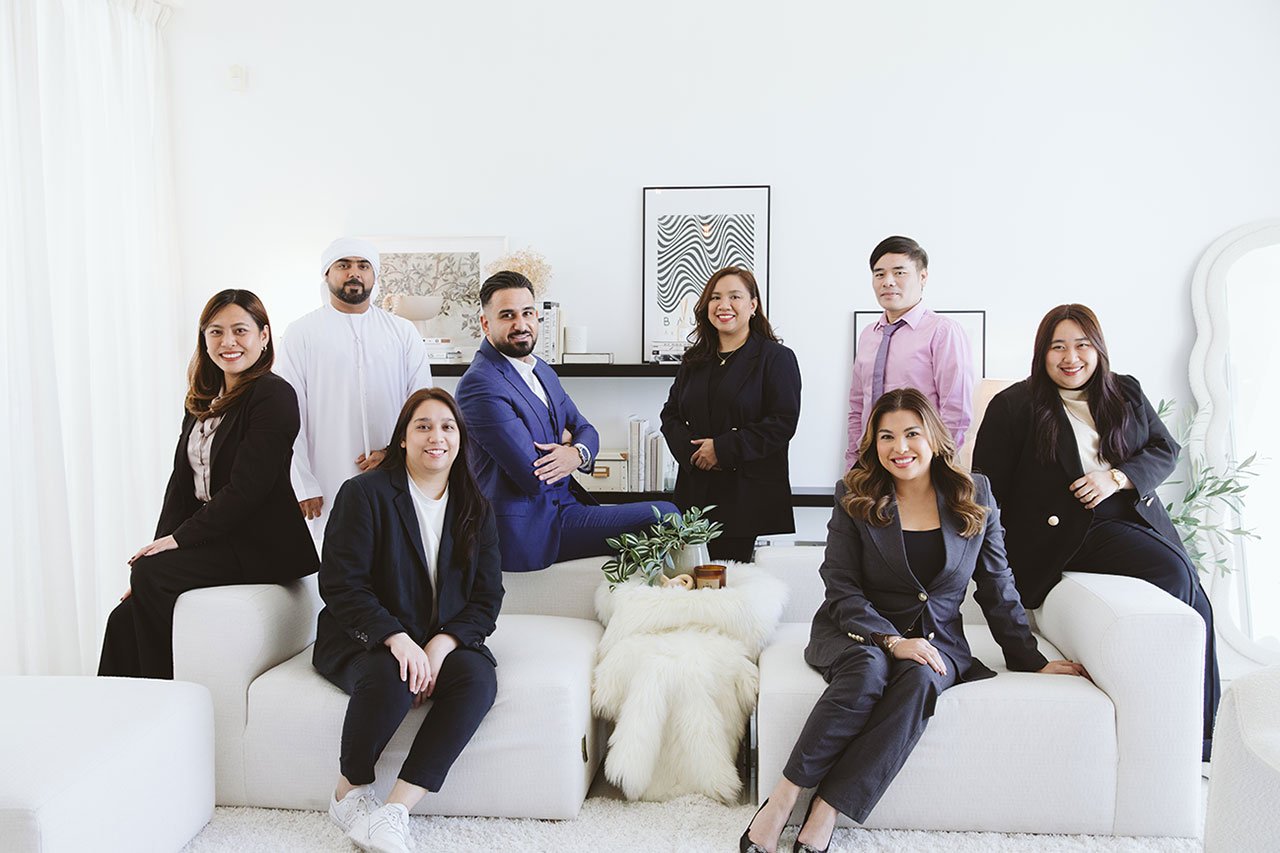 The EZONE operations team in the Dubai office